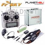 FrSky 2.4GHz ACCST TARANIS X9D PLUS and X8R Combo with Alu Case (Mode 2)